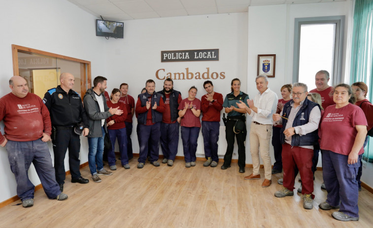 La nueva sede de la Policía Local de Cambados está a punto y saldará una vieja demanda