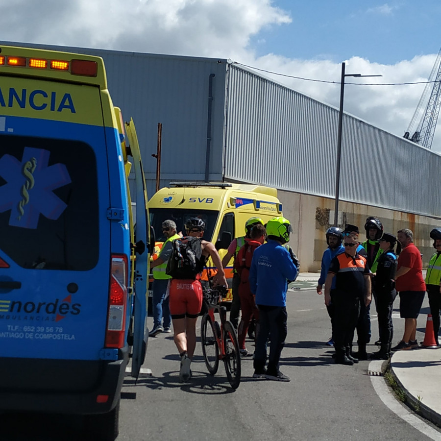 Paralizan el Triatlón tras un choque múltiple de ciclistas