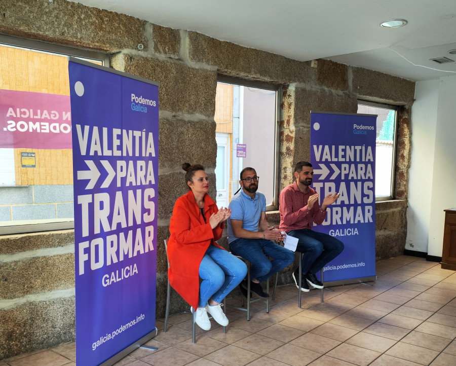 Gonzalo Bea presenta su candidatura en O Grove