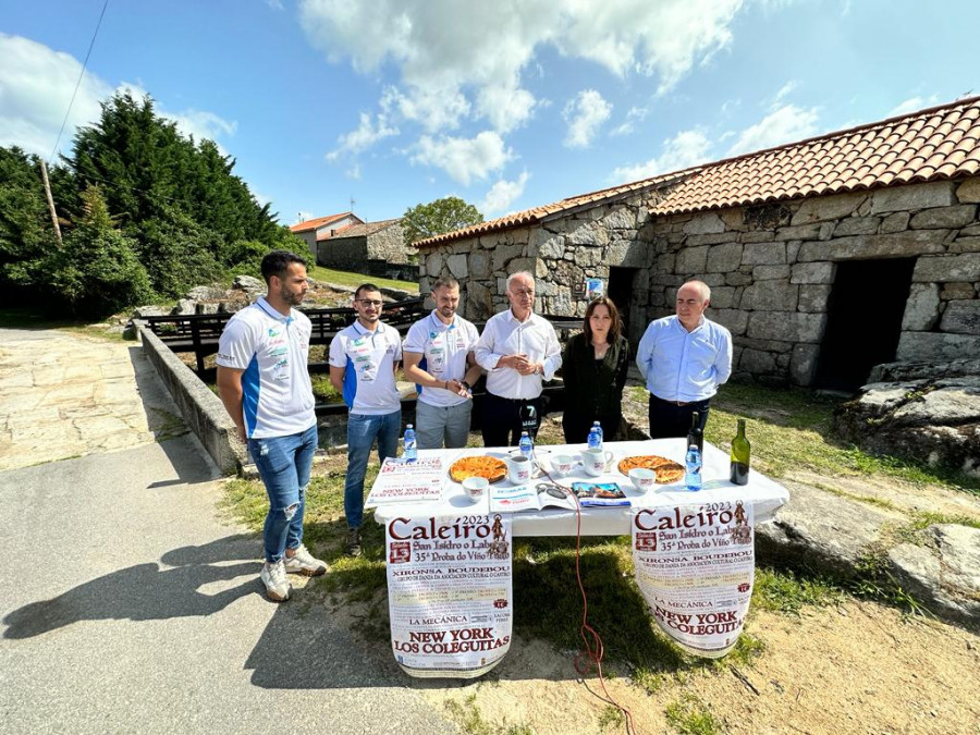 Caleiro vivirá un sábado de fiesta con verbena y desfile de tractores por San Isidro o Labrego