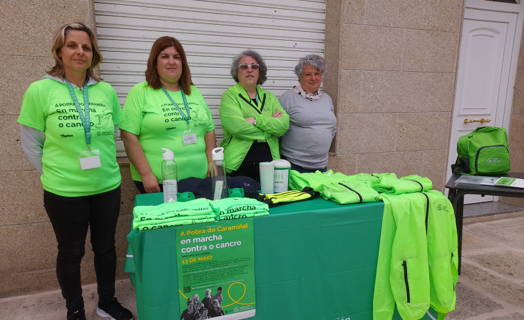 Más de 400 personas ya se han inscrito en la caminata solidaria contra el cáncer de mañana en A Pobra