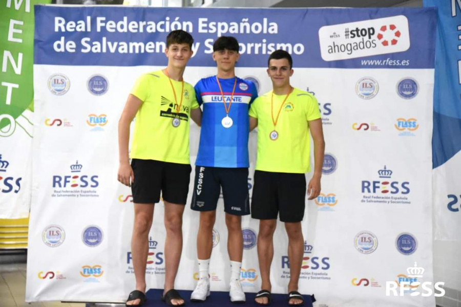 El juvenil Yago Vicente logra dos platas en el Campeonato de España