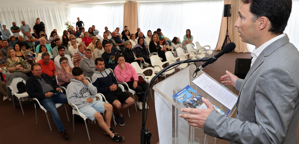 Pode entra en campaña y exhibe los logros en enoturismo y la peatonalización de Fefiñáns