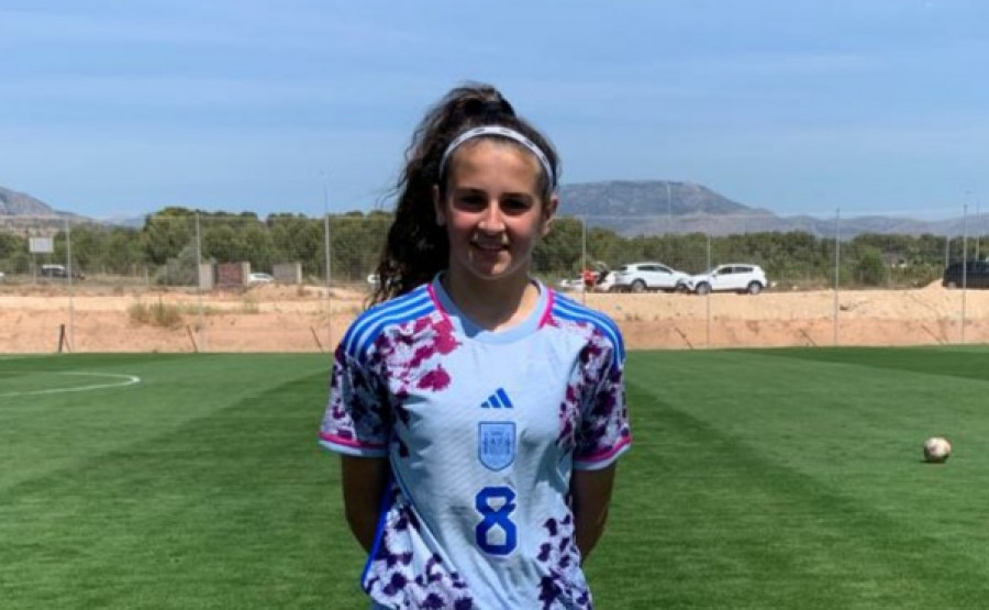 La caldense Lucía Rivas debutará con España en un Torneo UEFA en Finlandia la próxima semana