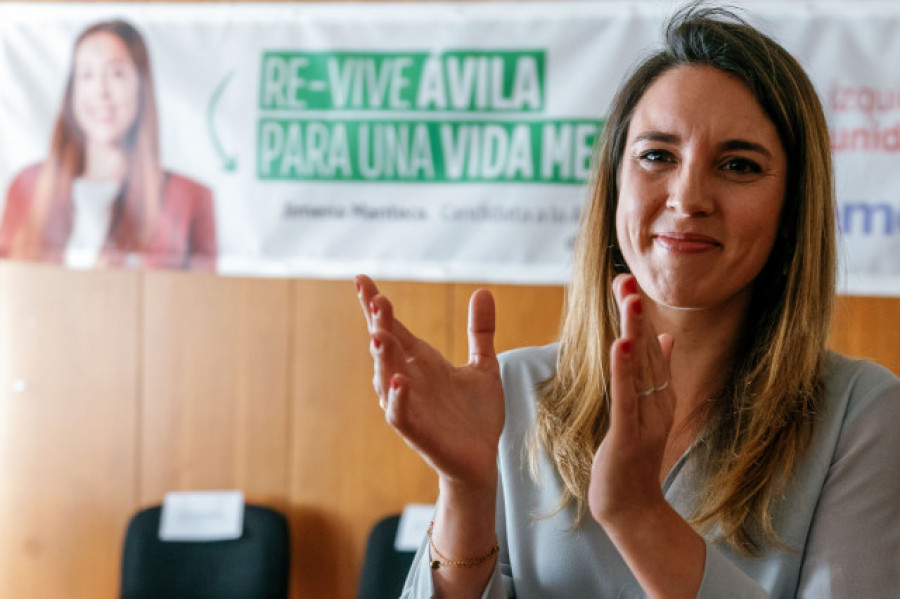 Irene Montero califica de "miserable" la campaña del PP