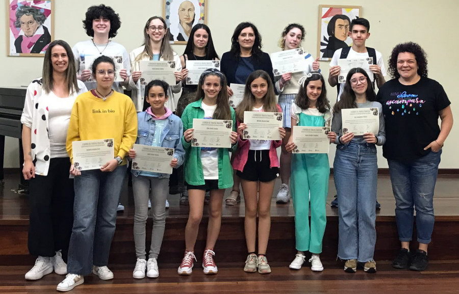 El Conservatorio Profesional de Música de Ribeira albergó su primer curso de flauta travesera