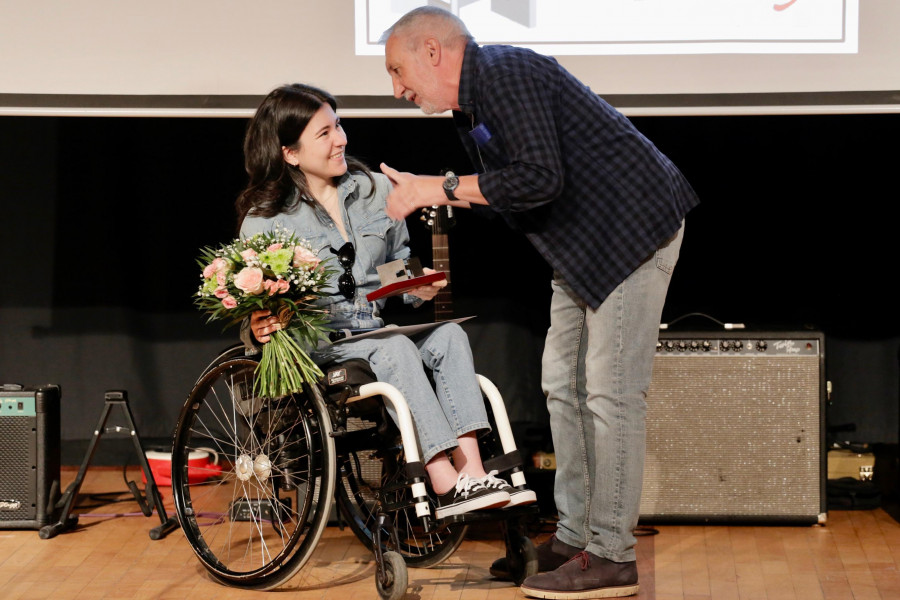 Sabina Casalderrey, un orgullo para el IES Asorey de Cambados