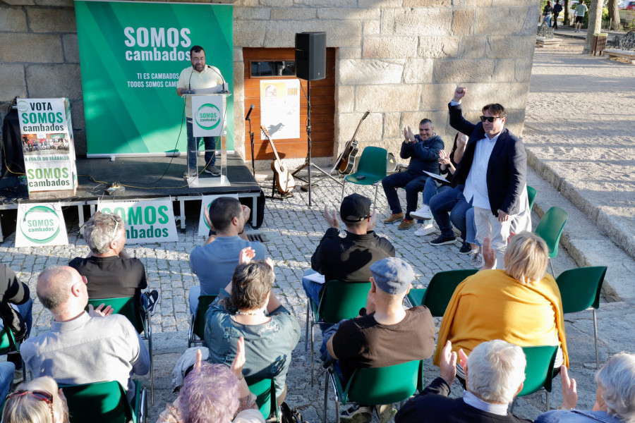 Somos expone su gestión y diseña un futuro humanizado y social para Cambados