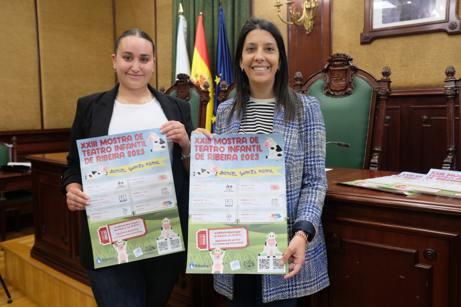 Siete grupos participarán del 29 de mayo al 3 de junio en la Mostra de Teatro Infantil de Ribeira