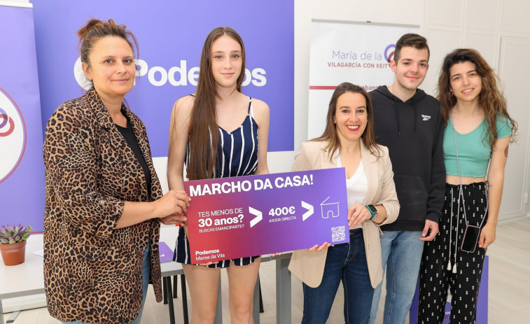 Podemos propone un cheque de 400 euros para ayudar a los jóvenes a independizarse