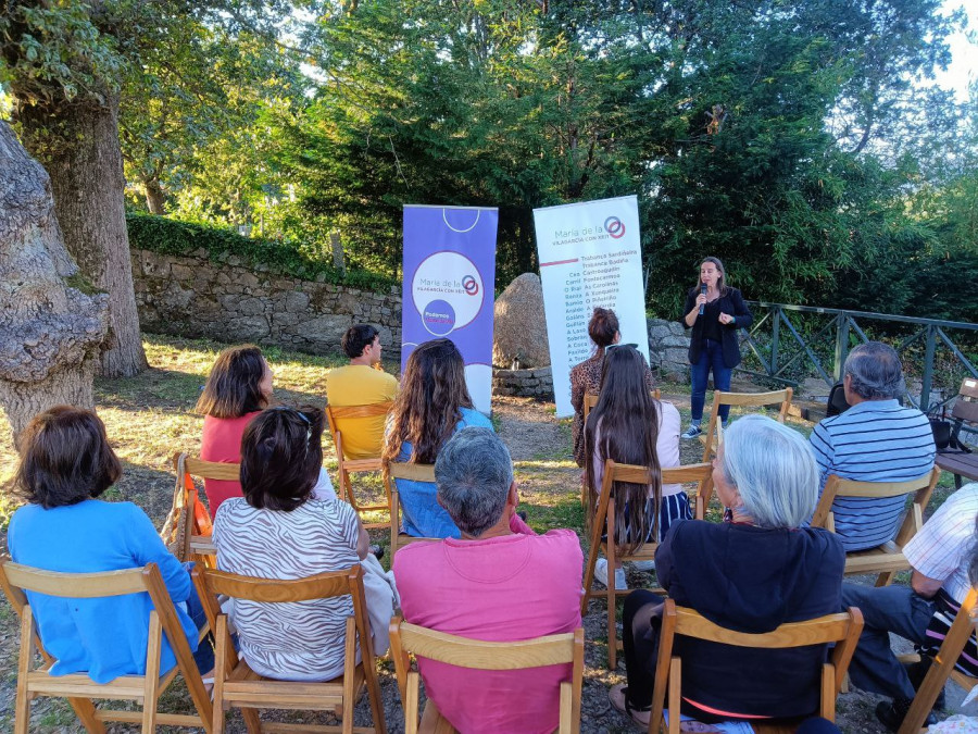 Podemos Vilagarcía cierra la campaña reivindicando la cultura local