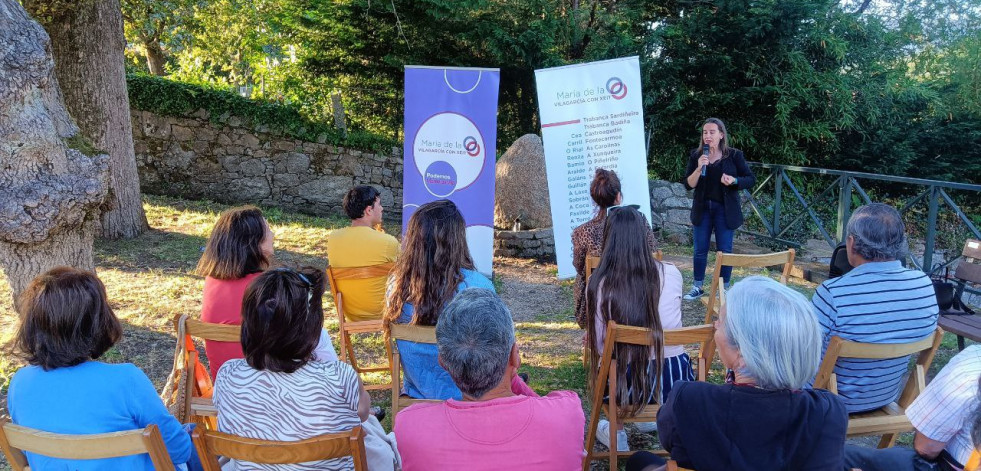 Podemos Vilagarcía cierra la campaña reivindicando la cultura local