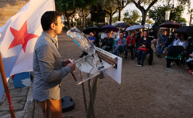 Una fiesta como colofón de semanas de intenso trabajo para la candidatura del BNG de Cambados
