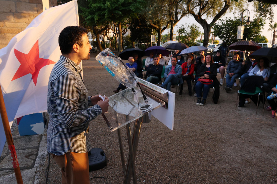 Una fiesta como colofón de semanas de intenso trabajo para la candidatura del BNG de Cambados