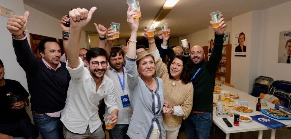 El PP gana las elecciones en Vilagarcía y fuerza a Varela a llegar a acuerdos para gobernar