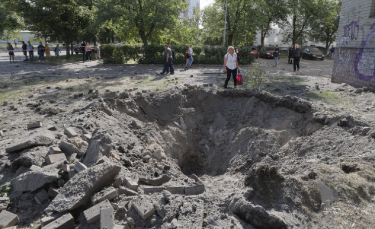 Rusia ataca Kiev por sexto día consecutivo con más de 30 misiles y drones