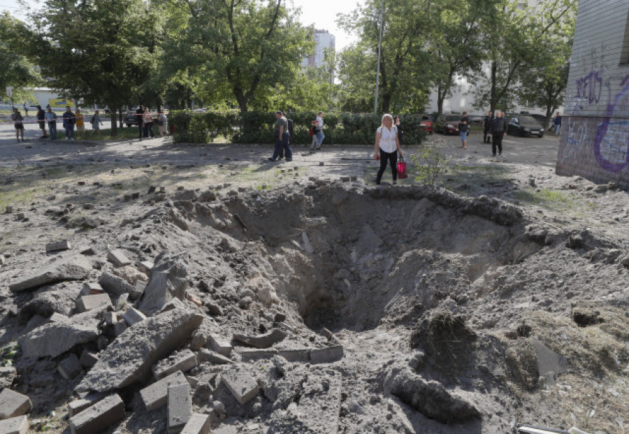 Rusia ataca Kiev por sexto día consecutivo con más de 30 misiles y drones