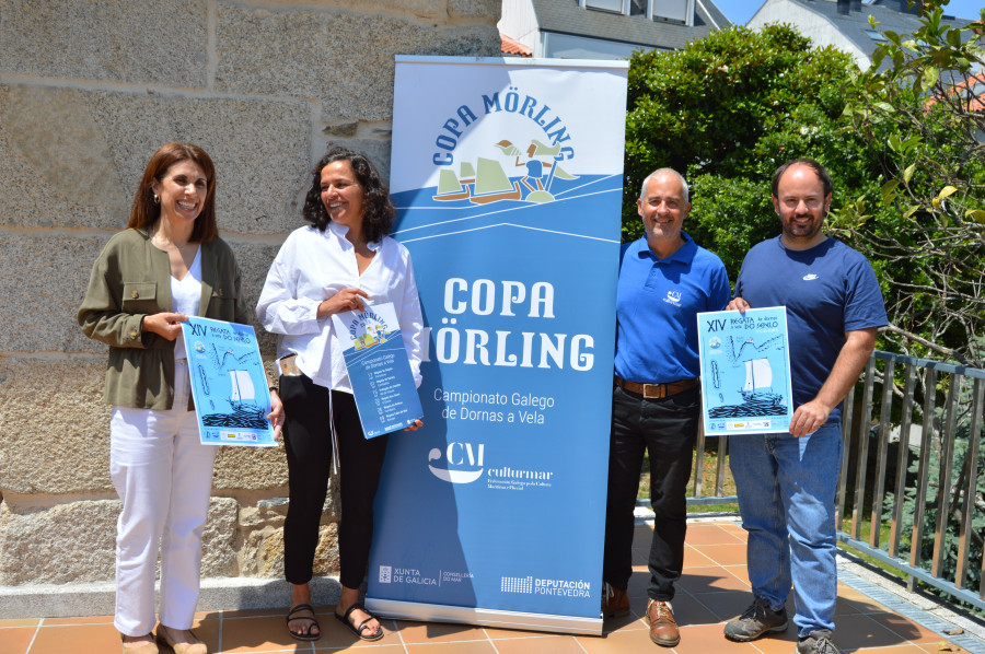 Culturmar reúne las regatas dorneiras en la Copa Mörling que partirá desde Portonovo