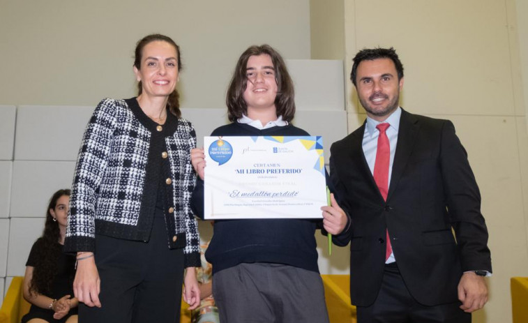 El alumno filipense, Ezechiel González, premio a nivel Galicia del certamen “Mi libro preferido”