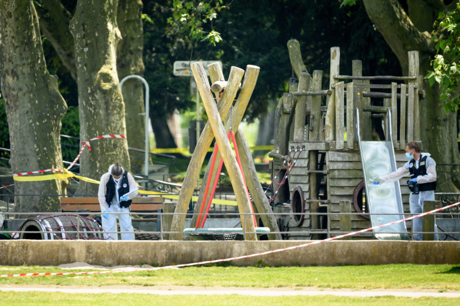 Varios heridos, incluidos niños, por un ataque con arma blanca en un parque francés