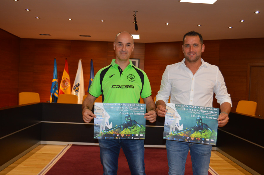 Sanxenxo acoge este fin de semana el Campeonato de España de Pesca Submarina con 47 deportistas