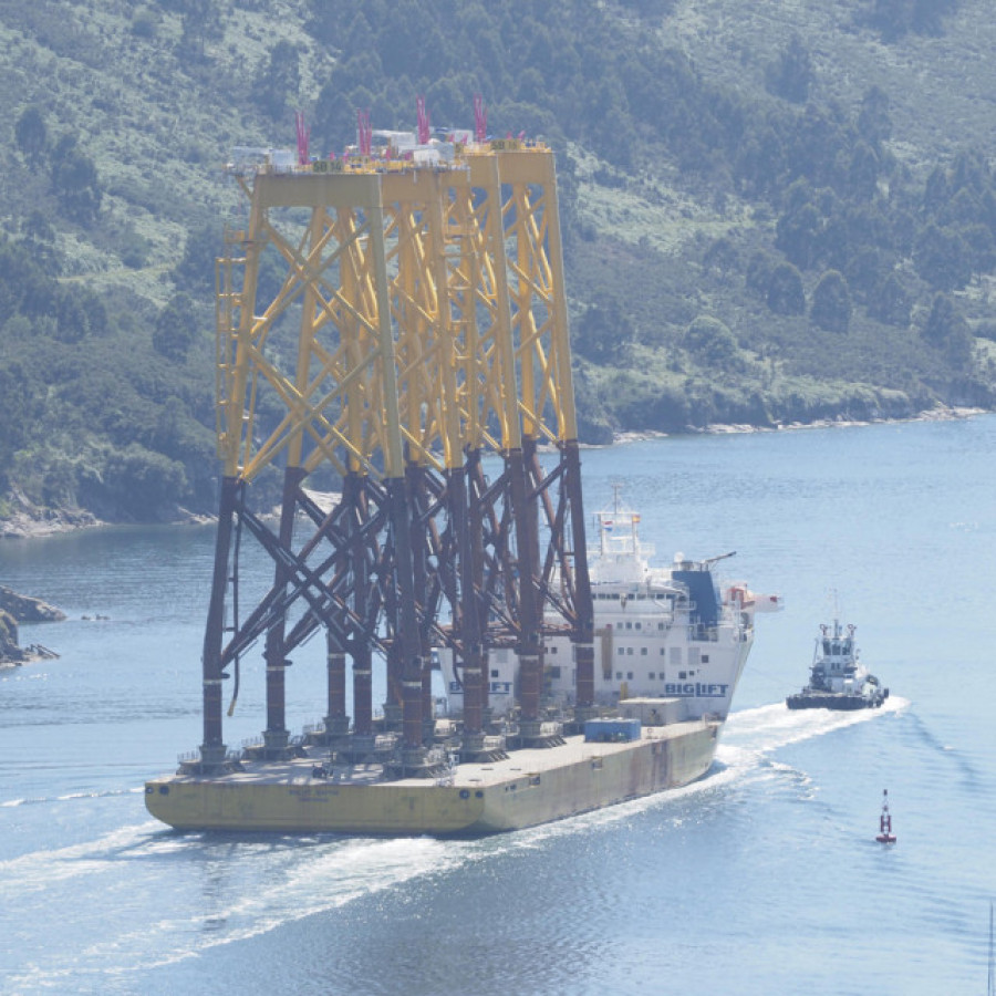 Cuatro “jackets” menos en Navantia