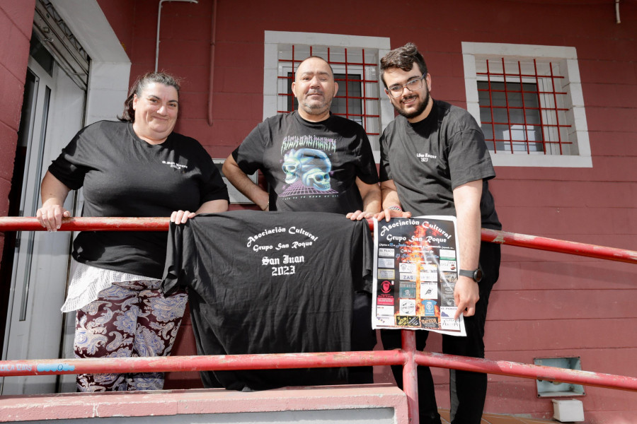 Sardinas y churrasco gratis en el barrio de San Roque para celebrar el San Xoán