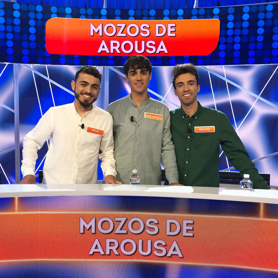 Tres jóvenes de récord que sueñan con un local para Arousa Moza
