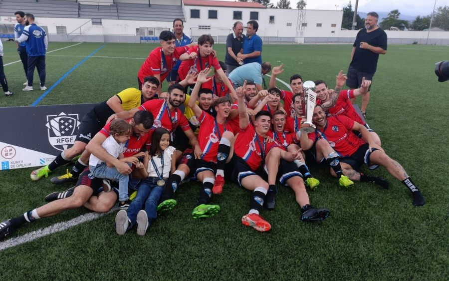 El Portonovo se proclama primer campeón de la Copa Rías Baixas
