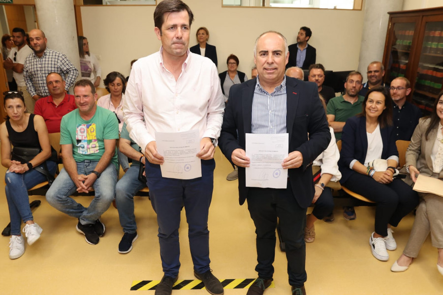El PP elige a Javier Tourís y a Marcos Guisasola como diputados por O Salnés