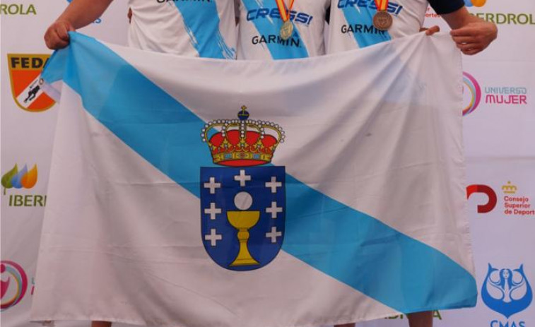 Ricardo González, subcampeón de España de Pesca Submarina en Sanxenxo