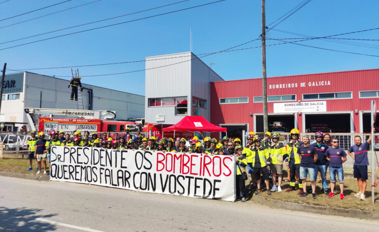 Nuevo día de cierre del parque de Bomberos de Vilagarcía