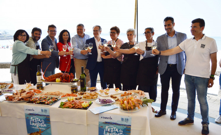 A Guarda elige Sanxenxo para la presentación de la “XXXI Festa da Langosta e da Cociña Mariñeira”