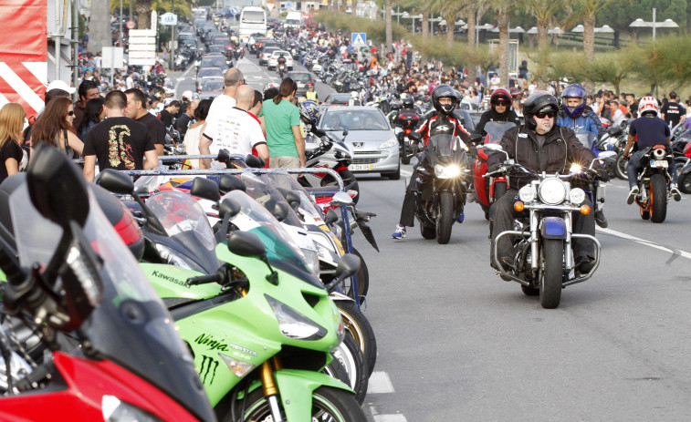 La concentración mototurística de Sanxenxo vuelve a cancelarse por la falta de apoyo del Concello