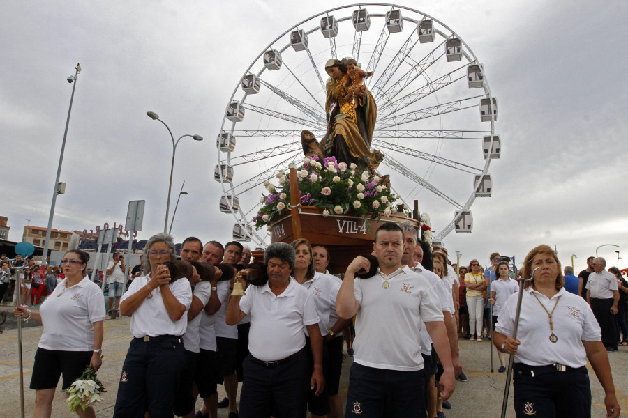 O Grove se prepara para honrar a su patrona la Virxe do Carmen con cinco días de grandes fiestas