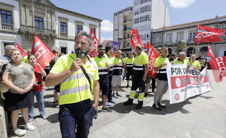 El comité de empresa de Urbaser mantiene las protestas ante la falta de noticias de la empresa