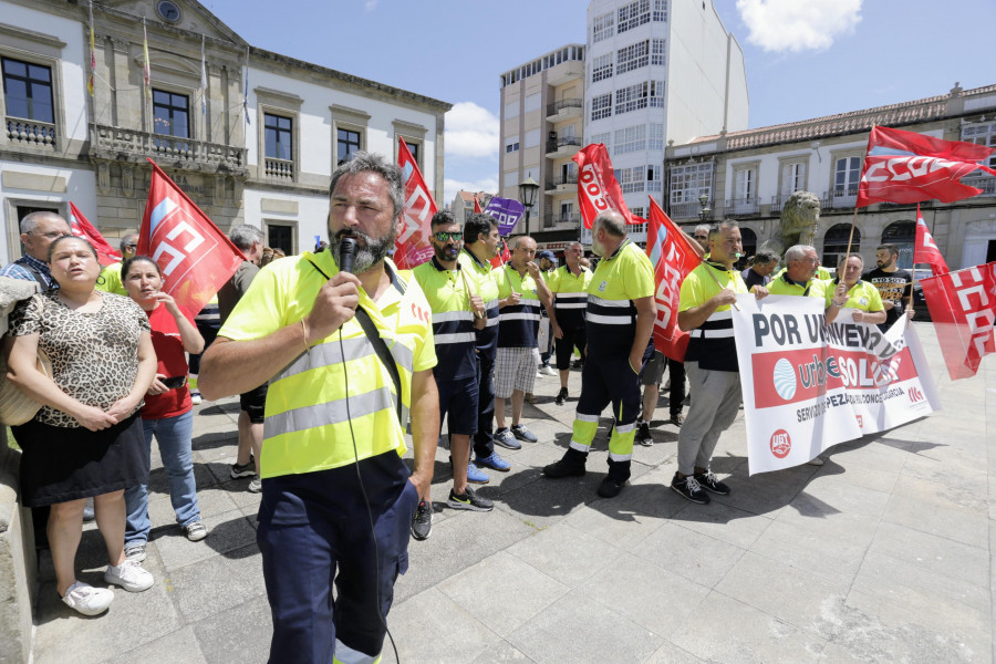 El comité de empresa de Urbaser mantiene las protestas ante la falta de noticias de la empresa