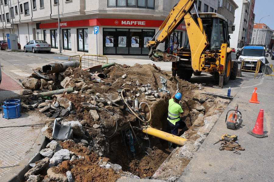 Cortes de agua en Vilagarcía. Estas son las calles afectadas