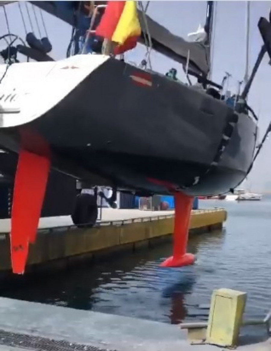 Atacado por orcas el barco 'Corsario' cuando iba a disputar la Copa del Rey de vela en Palma