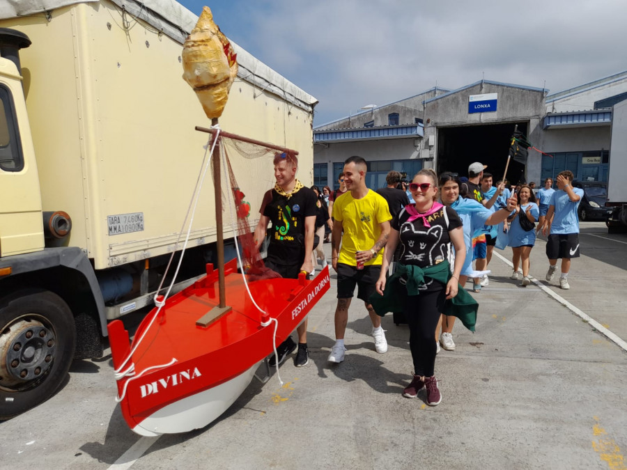 Arranca la LXXV Festa da Dorna con el recorrido del Facho Dorneiro y el "Enjalanamento de Fanequeiras"