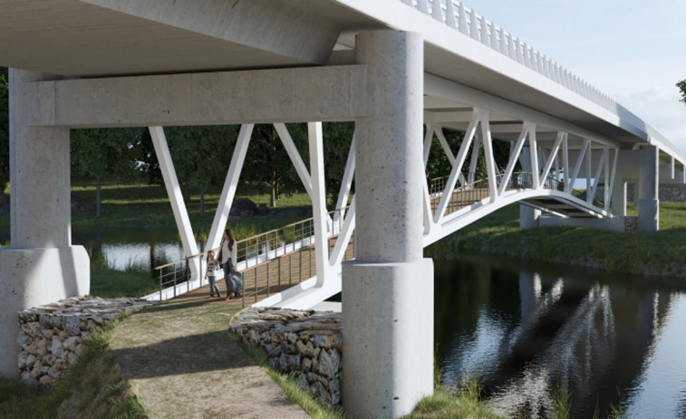 La reconstrucción del puente colapsado en Pontearnelas costará más de 5,3 millones