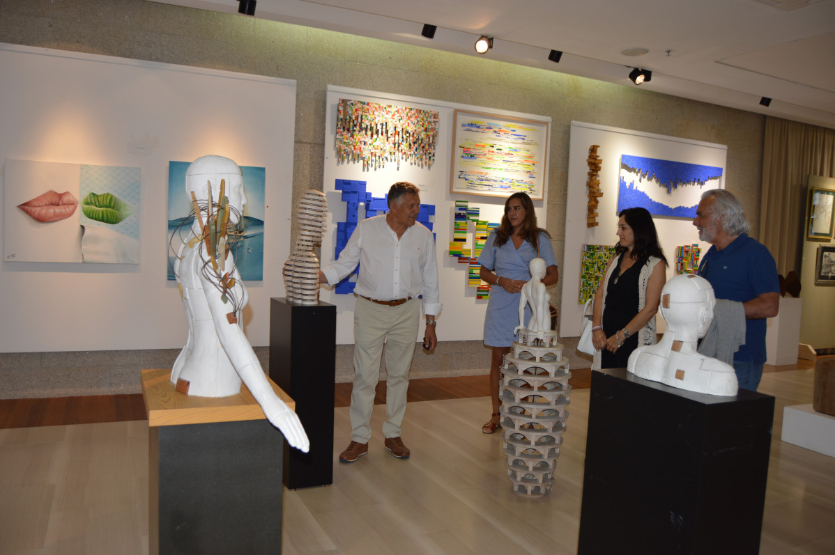 Visita exposicion sanxenxo 
