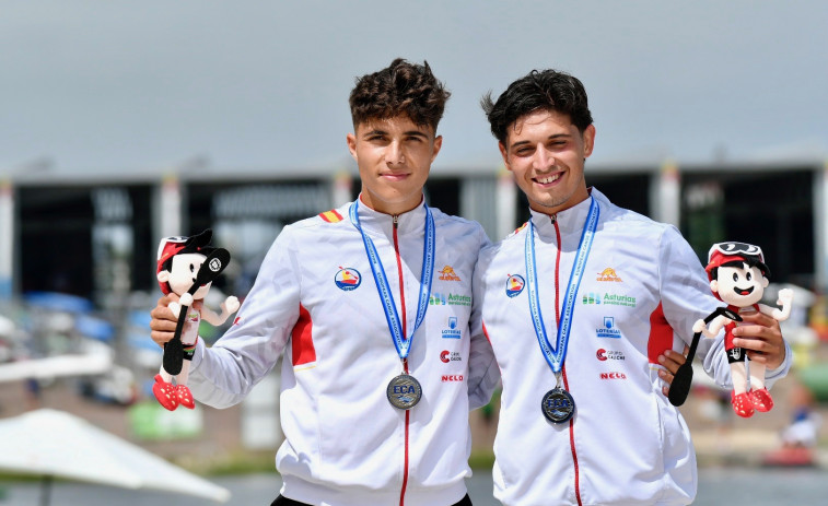 Diego Domínguez, campeón de Europa Sub 23 en C1 y subcampeón en C2 junto a Manuel Fontán