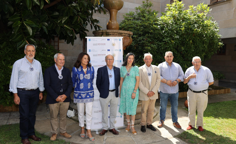 El embajador argentino Ricardo Alfonsín y la periodista Lucía Rodríguez, nuevos valedores del Albariño