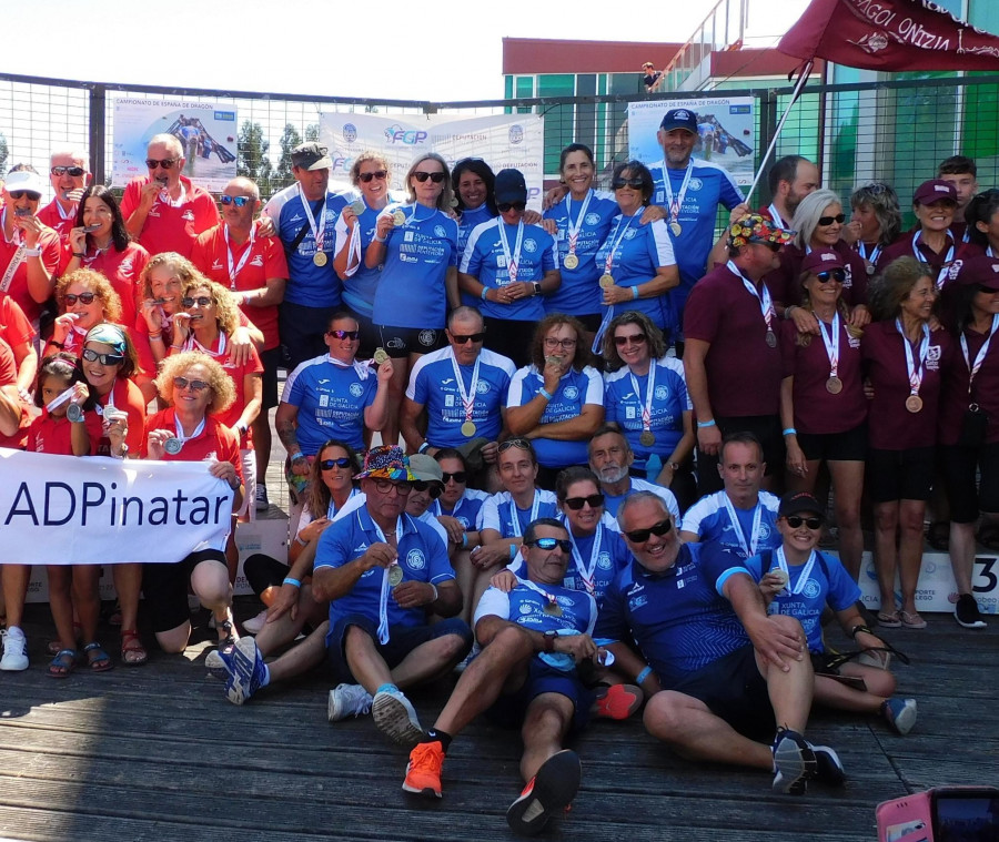 Cuatro medallas para  el Breogán en Verducido