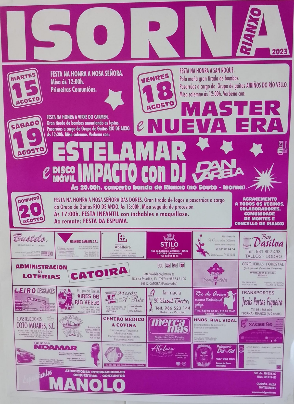 FESTAS iSORNA 2023