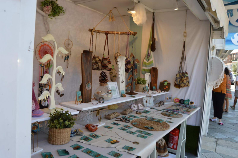 Última semana para visitar la feria de artesanía O Feito a Man en el Paseo de Baltar