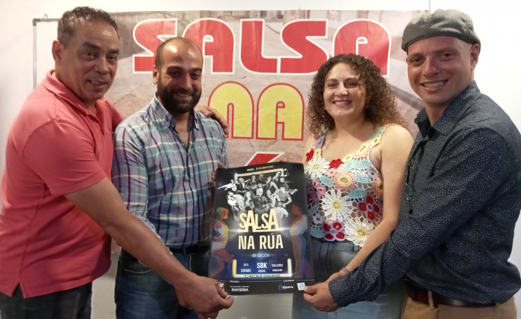 Bailarines de República Dominicana, Brasil, Senegal, Venezuela, Portugal y Cuba se darán cita en Salsa na Rúa en Ribeira