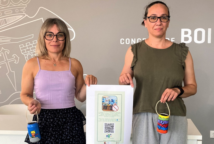 Instalan ceniceros para colillas en lugares estratégicos de Boiro para evitar que se tiren en espacios públicos