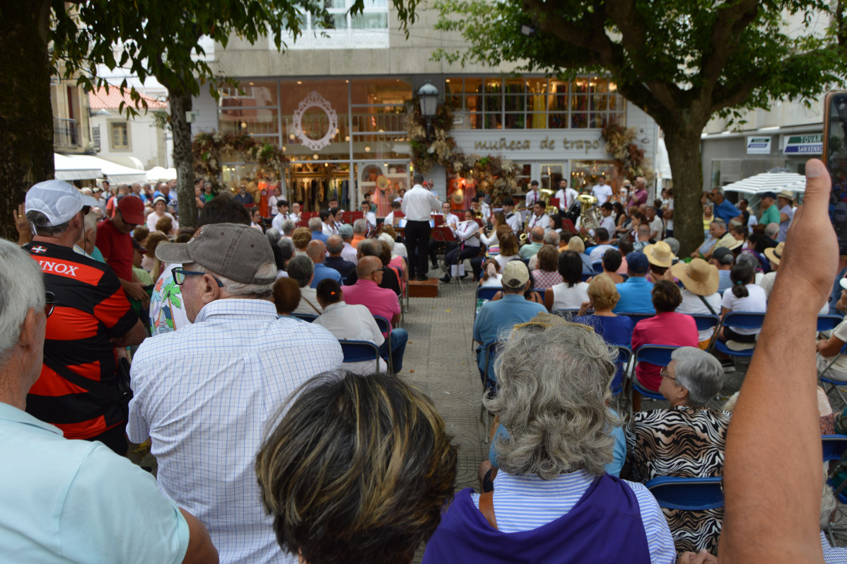 Banda de musica de sanxenxo plaza pascual veiga